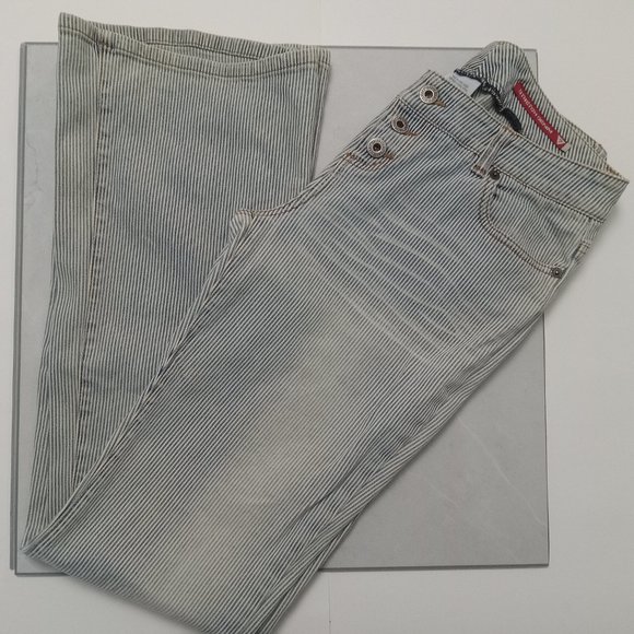 Vintage GUESS Low Rise Flared Jeans - Picture 1 of 13